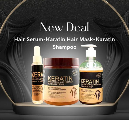 3-Piece Keratin Hair Care Set - SHOPIZEM