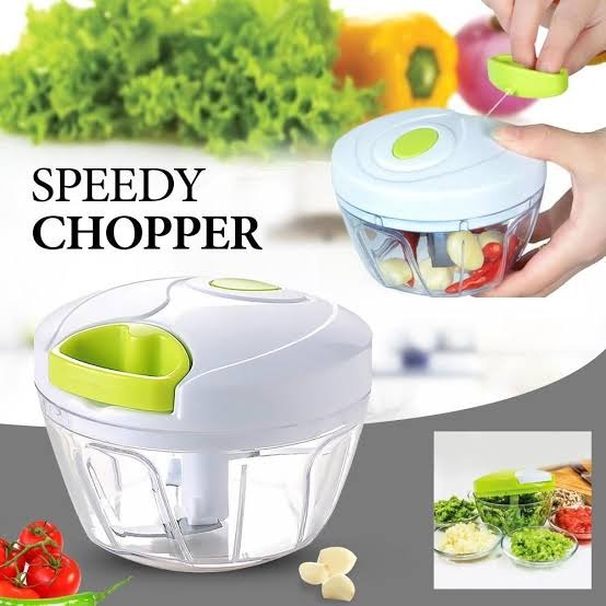 Manual Food Chopper For Vegetable Fruits - SHOPIZEM