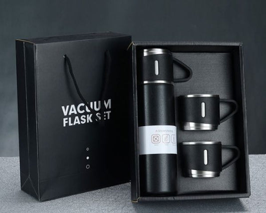 Vacuum Flask set with 2 Cups - SHOPIZEM