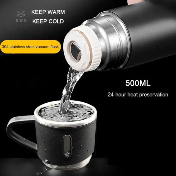 Vacuum Flask set with 2 Cups
