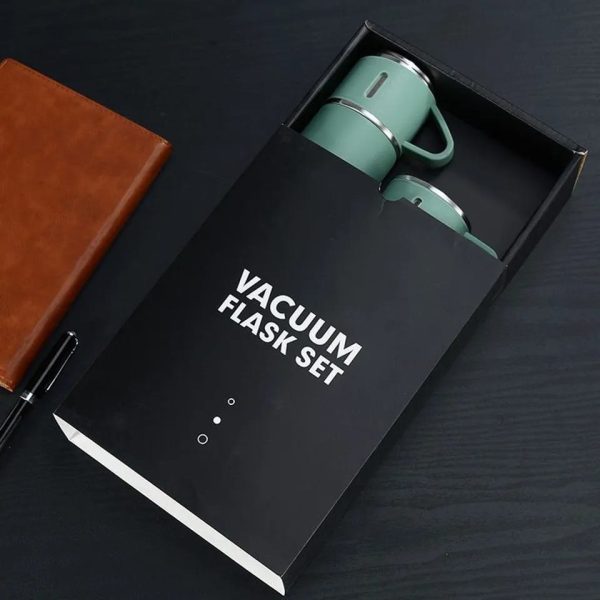 Vacuum Flask set with 2 Cups - SHOPIZEM