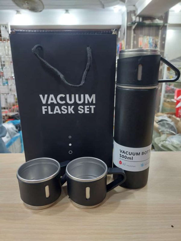 Vacuum Flask set with 2 Cups - SHOPIZEM