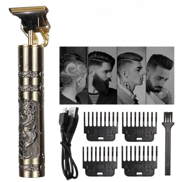 T9 Trimmer USB Electric Hair Clipper - SHOPIZEM