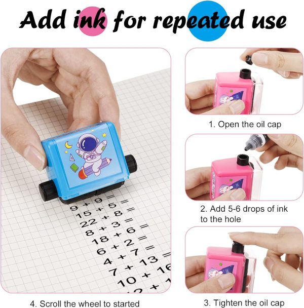 Teaching Stamp 2 In 1 Fill In The Blank Roller - SHOPIZEM