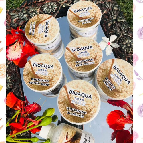 Unlock the Power of Rice: Radiant Skin Awaits with BioAqua's Luxurious Facial Kits