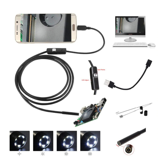 Endoscope Camera with LED - SHOPIZEM