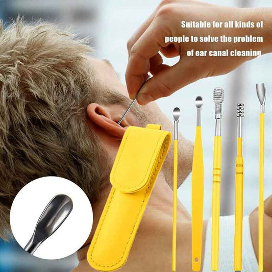 Ear Wax Cleaning Kit, 6 Pcs Ear Pick Tools - SHOPIZEM