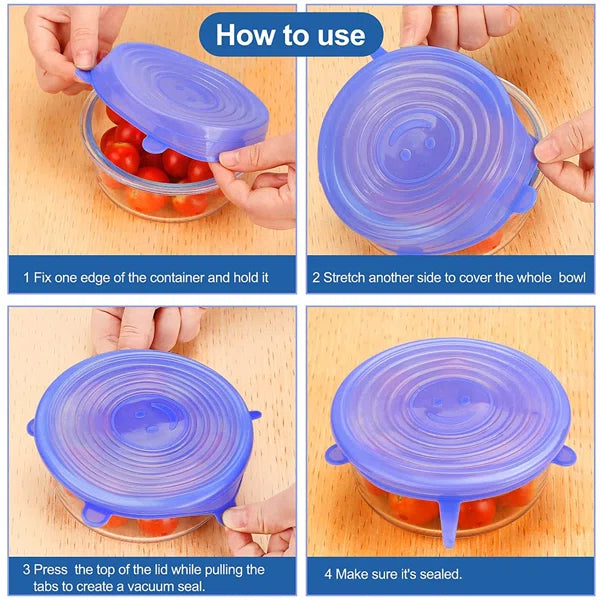 Silicone Spill Stopper Pot Lid