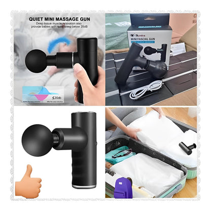 Compact & Lightweight Mini Massage Gun for Deep Muscle Relief - SHOPIZEM