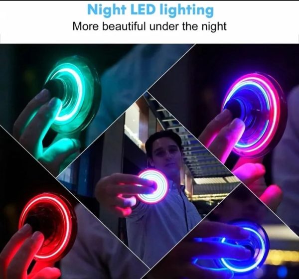 Flying Spinner With LED Light - SHOPIZEM