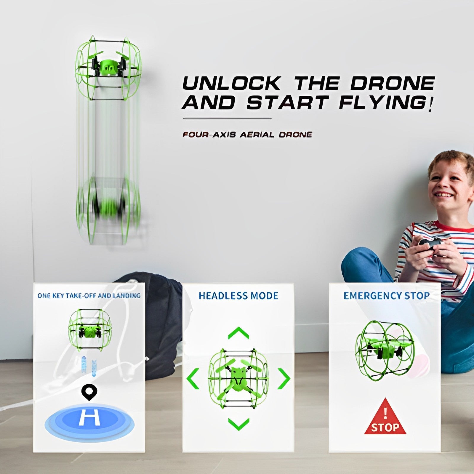 Remote Control Quadcopter Drone Toy