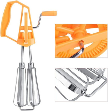 Cycle hand Beater and Egg Whisk Steel Mixer - SHOPIZEM