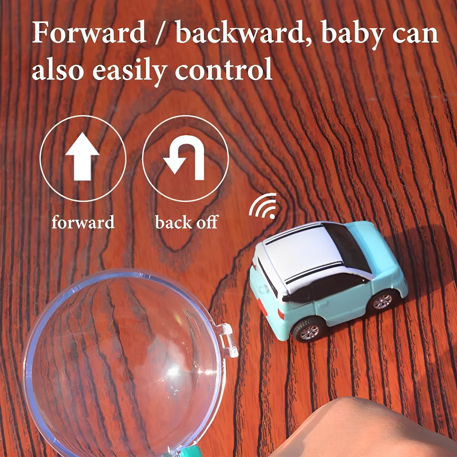 Remote Controlled Wristwatch Car Toy