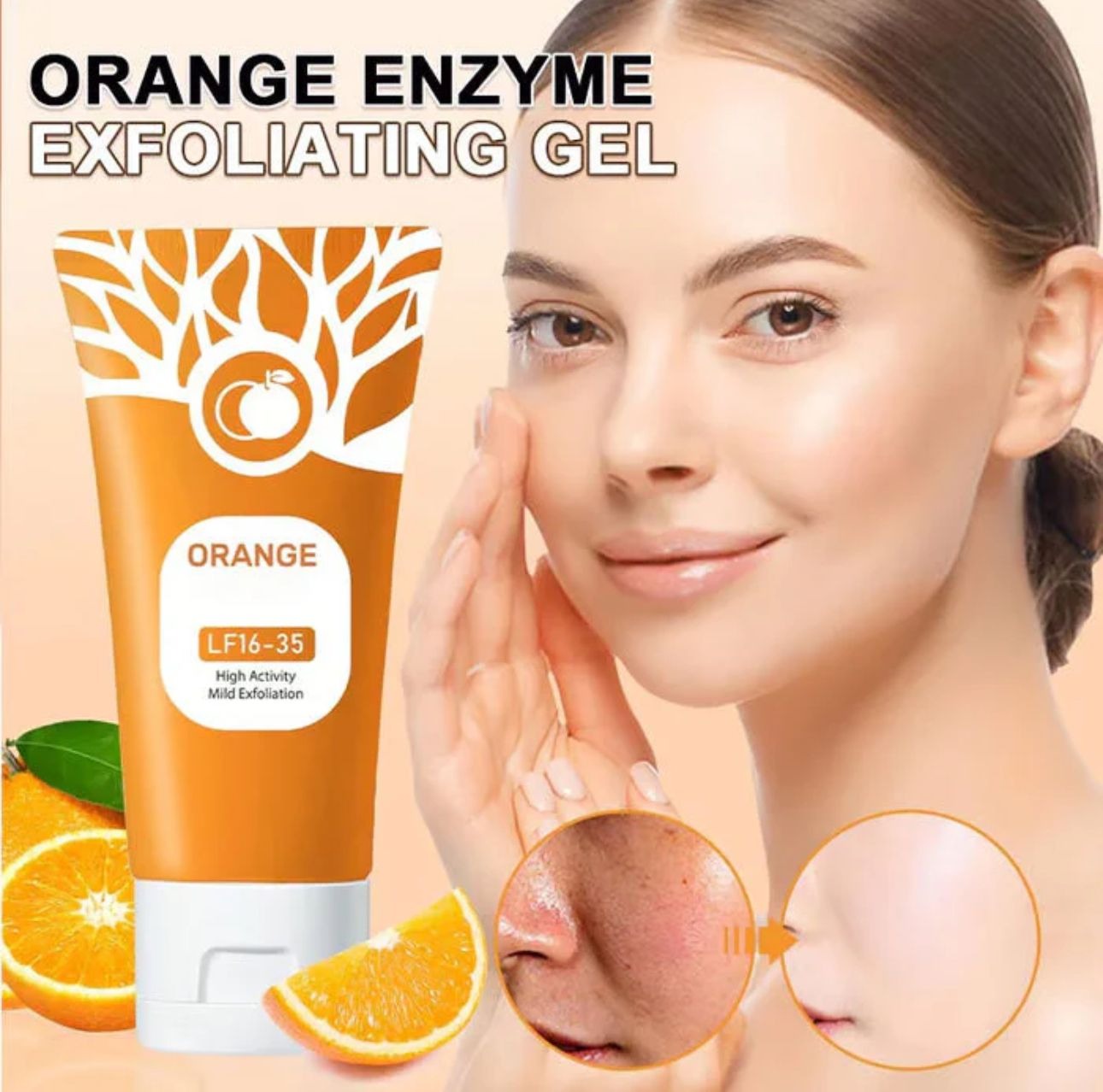 Orange Enzyme Exfoliating Gel - SHOPIZEM 