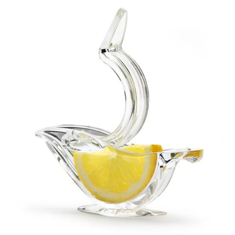 Bird Shaped Acrylic Lemon Squeezer with Stainless Steel Blade - SHOPIZEM