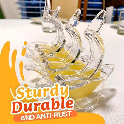 Bird Shaped Acrylic Lemon Squeezer with Stainless Steel Blade - SHOPIZEM