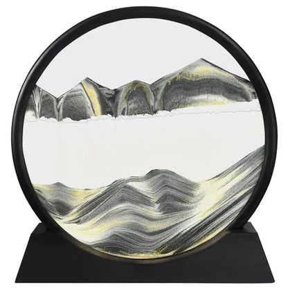 Captivating 3D Moving Sandscapes Frame - SHOPIZEM