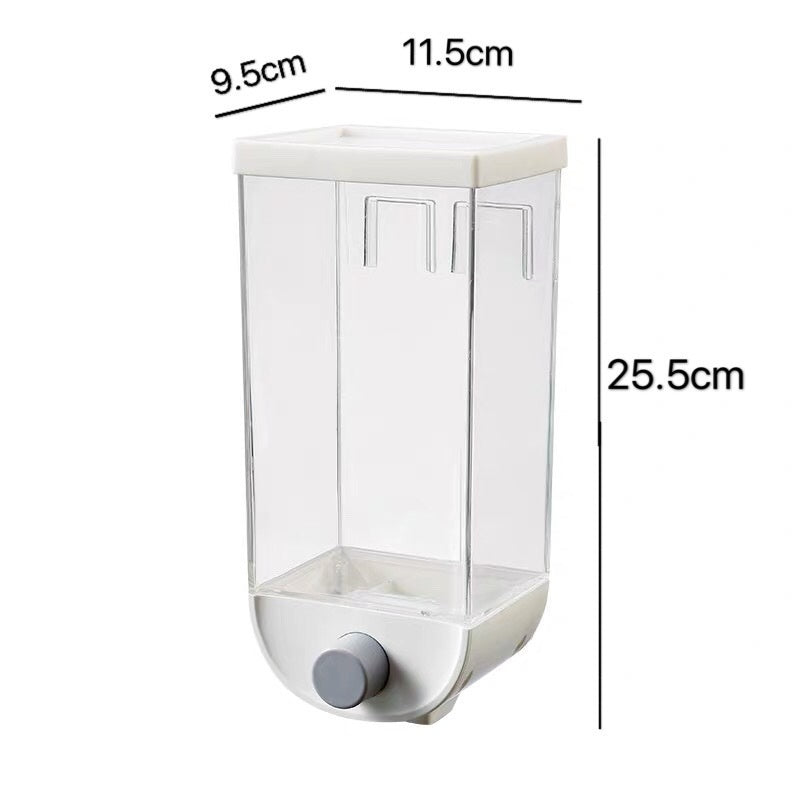 Space-Saving Wall Mounted Grain Dispenser - SHOPIZEM