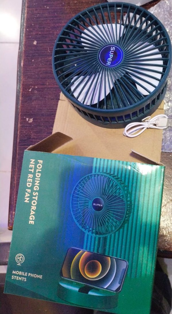 Folding Telescopic Floor Fan - SHOPIZEM