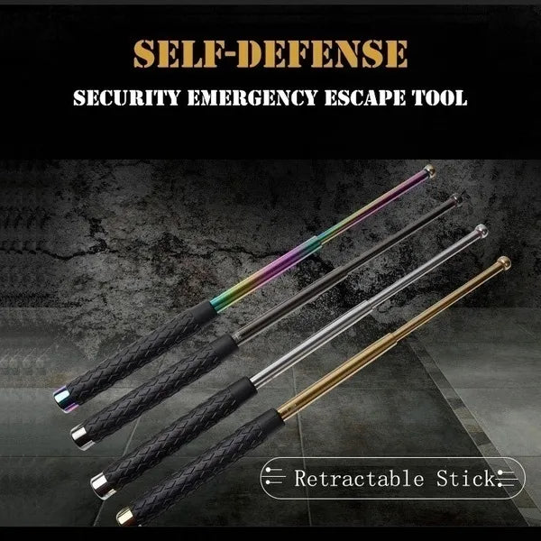 Self-Defense Three-Section Retractable Stick - SHOPIZEM