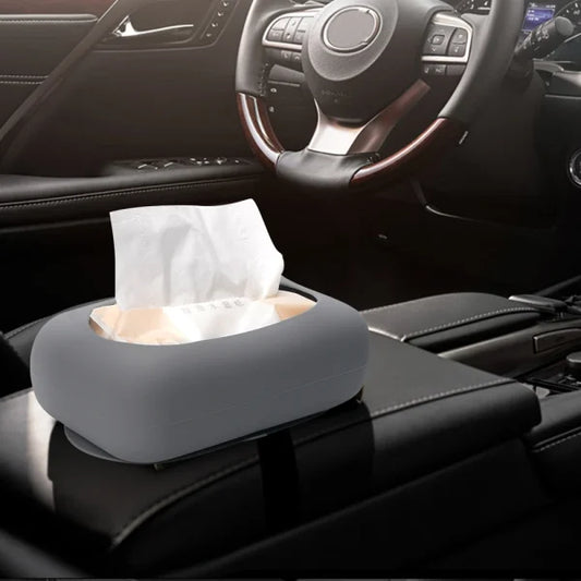 Tissue Box with Suction Cup